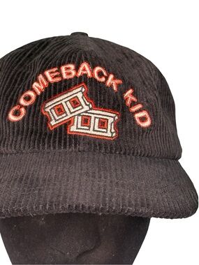 Comeback Kid x Indestructible - corduroy hardcore band SnapBack - black